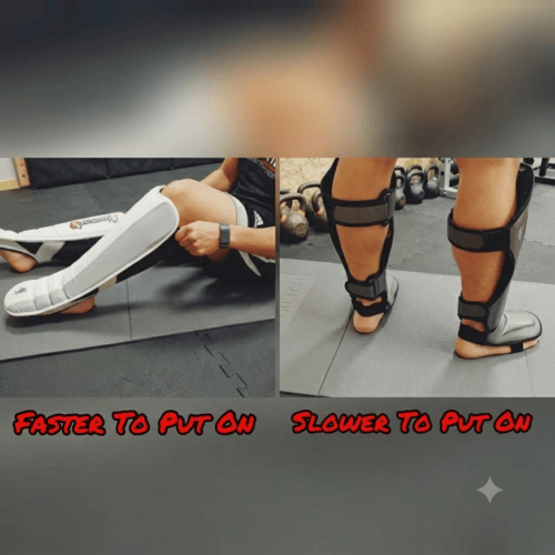Hayabusa Tokushu Instep Shin Guard Vs. Velcro Shin Guards