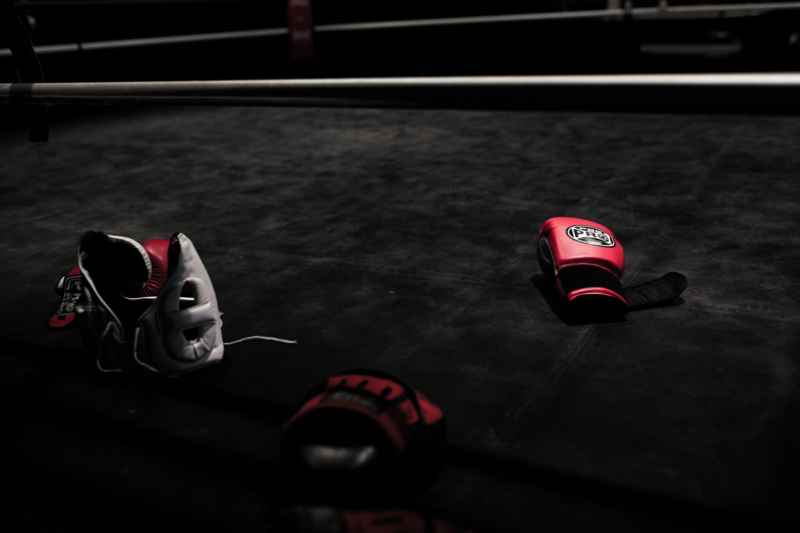 Boxing Equipment in the Ring