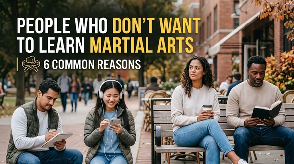People Who Don't Want to Learn Martial Arts | 6 Common Reasons
