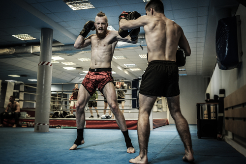 Training Muay Thai to eliminate anxiety