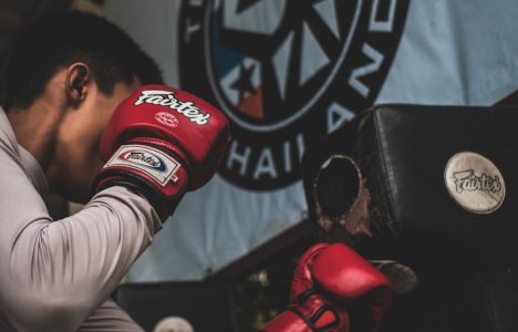 Boxing Bag Exercises- Lead Uppecut